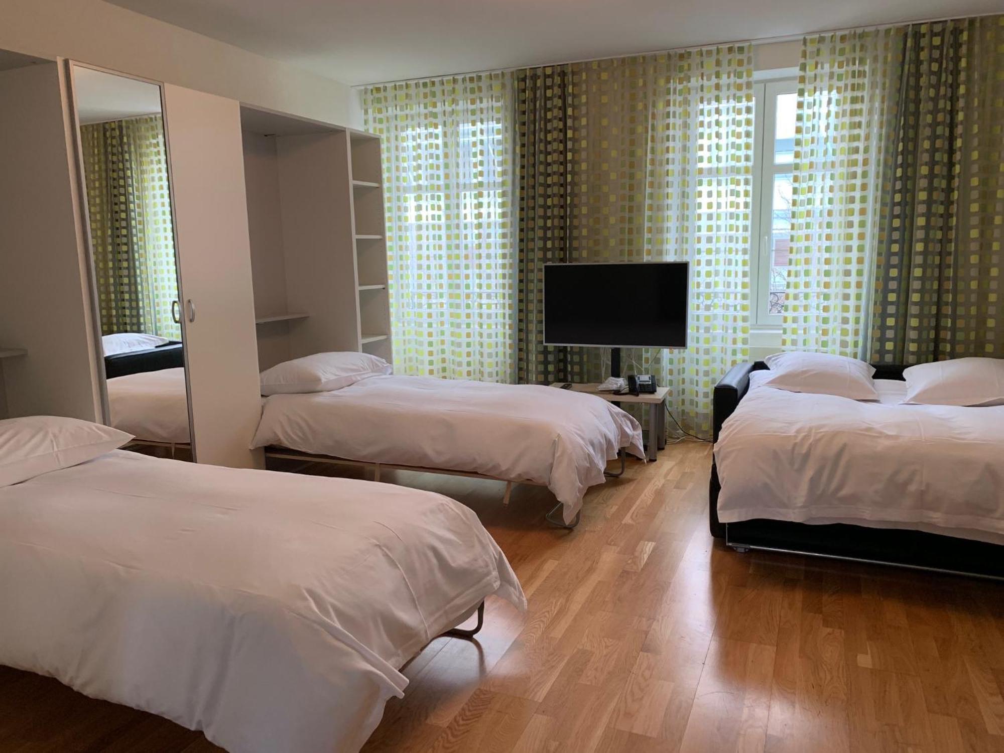 Residence Apartments By Hotel Du Commerce Базел Екстериор снимка